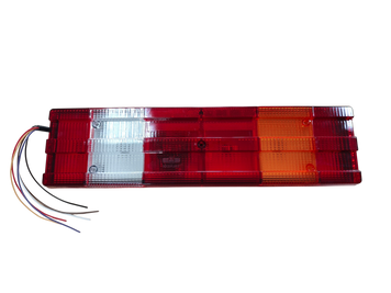 YP-127KR ЛІХТАР ЗАДНІЙ ПРАВИЙ 6-СЕКЦІЙ РИФЛЕНИЙ КАБЕЛЬ З БОКУ ACTROS ( СКЛО НА5 ТОЧОК) 0015406370 YP-127KR фото